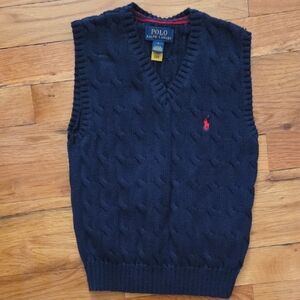 Polo Ralph Lauren Dark Blue Knit Vest